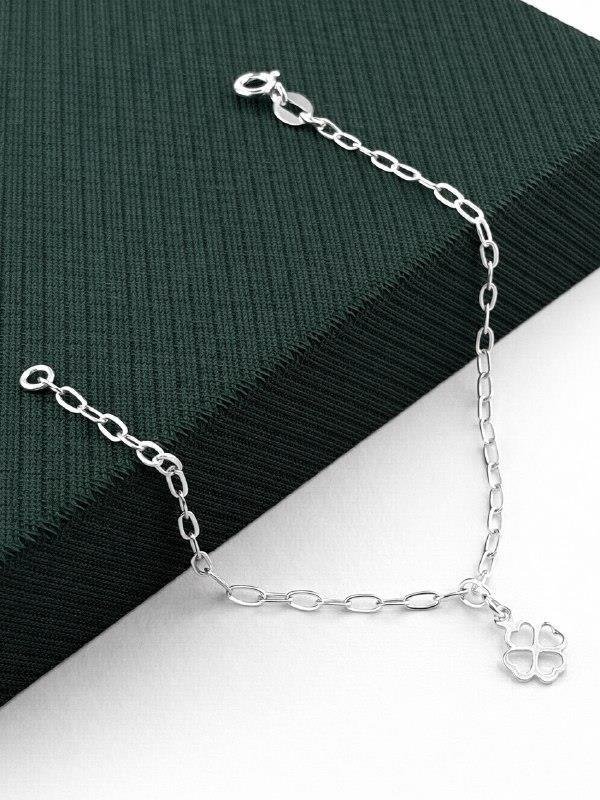 PULSEIRA INFANTIL PINGENTE TREVINHO 14CM