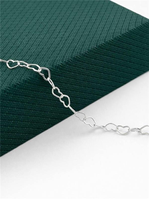 PULSEIRA ELO EM CORAÇÃO 18CM