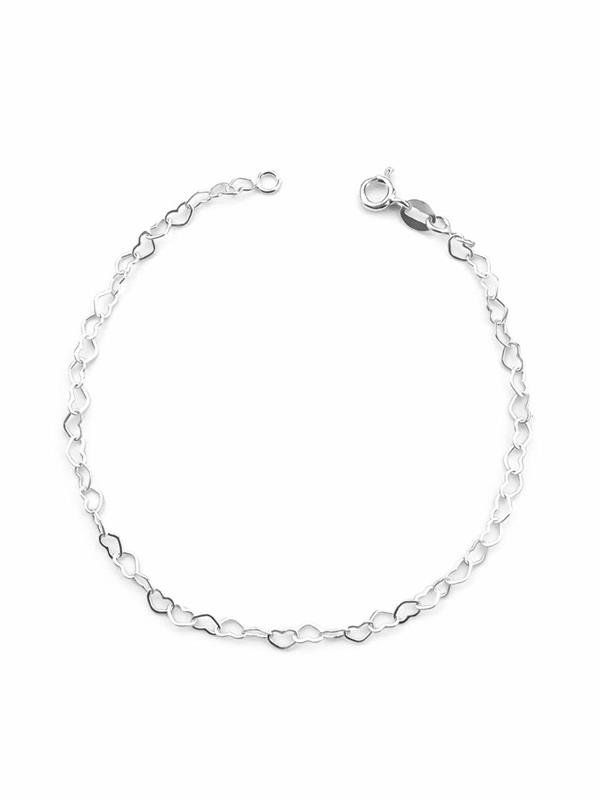 PULSEIRA ELO EM CORAÇÃO 18CM