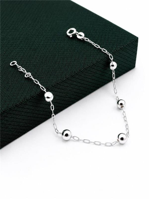 PULSEIRA ELO BOLA 4MM 18CM