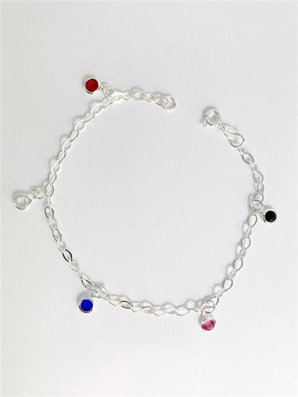 PULSEIRA PINGENTE PONTO LUZ REDONDO