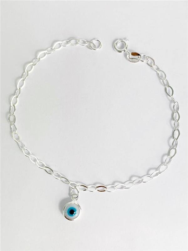 PULSEIRA ELOS PINGENTE OLHO GREGO ÚNICO