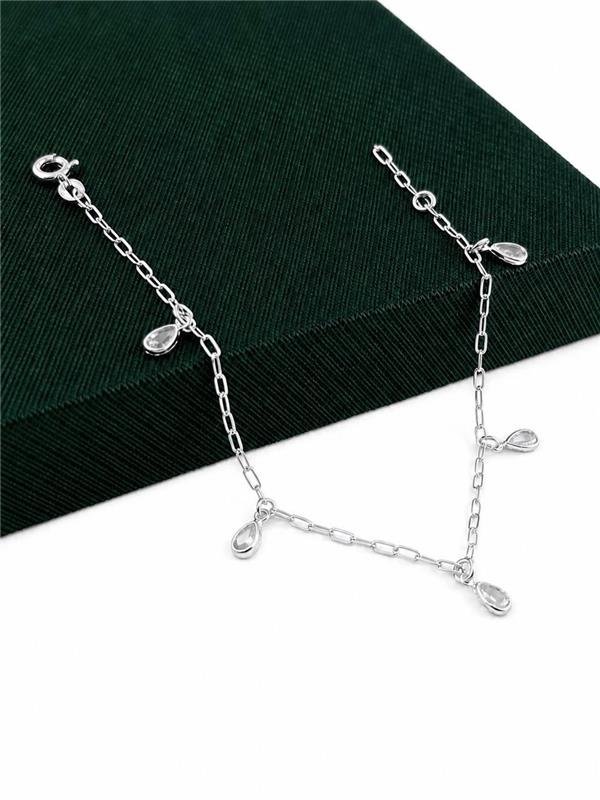 PULSEIRA PINGENTE PONTO LUZ GOTA 18CM