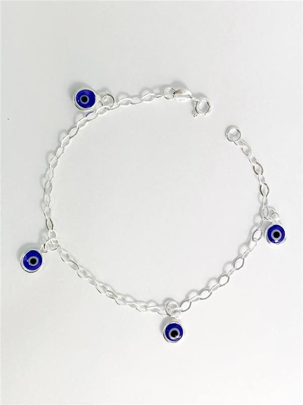 PULSEIRA PINGENTE OLHO GREGO AZUL ESCURO