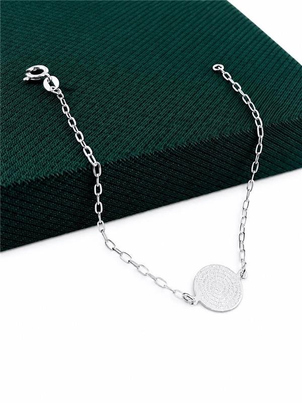 PULSEIRA MEDALHA PAI NOSSO FIXO 18CM