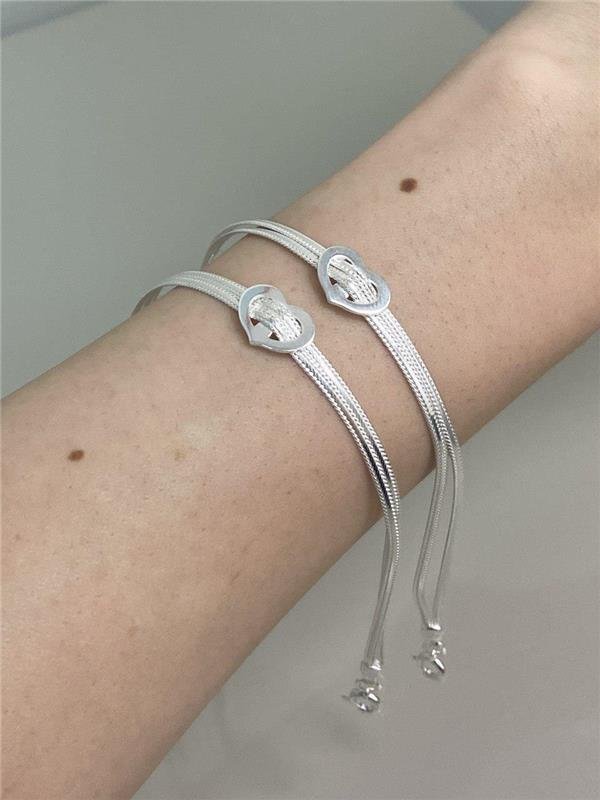 PULSEIRA 2 FIOS C/CORAÇÃO 18CM