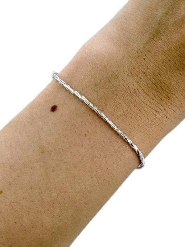 PULSEIRA RABO DE RATO FIO QUADRADO TORCIDA 18CM