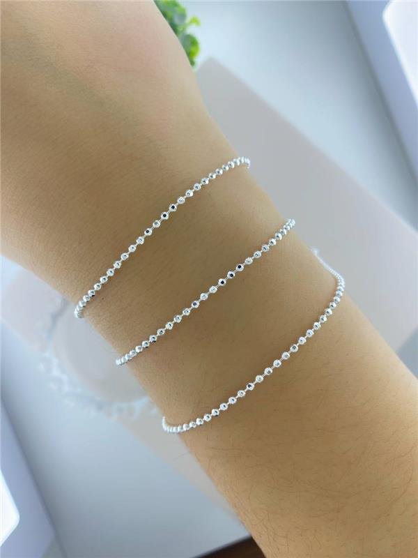 PULSEIRA BOLINHA DIAMANTADA
