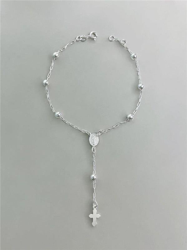 PULSEIRA TERÇO RELIGIOSO 19CM