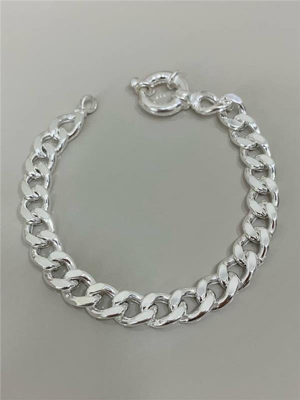 PULSEIRA ELO GRUMET 8MM 18,5CM