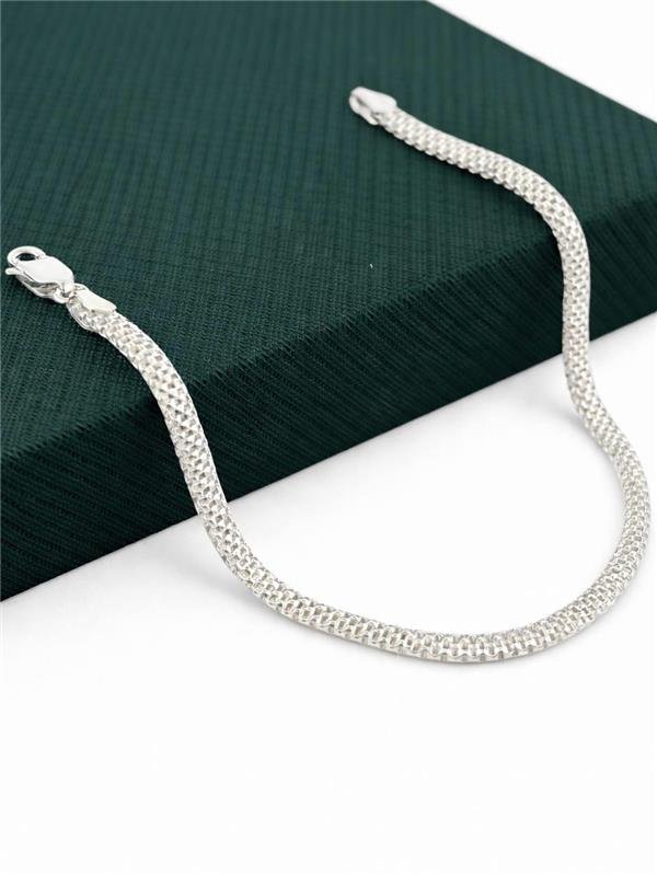 PULSEIRA CATENA TULIPANO ESTEIRA 3MM 18CM