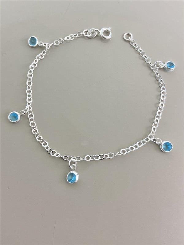 PULSEIRA ELO PINGENTE PONTO LUZ REDONDO