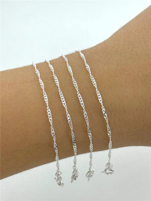 PULSEIRA ELO GRUMET TORCIDA 19CM