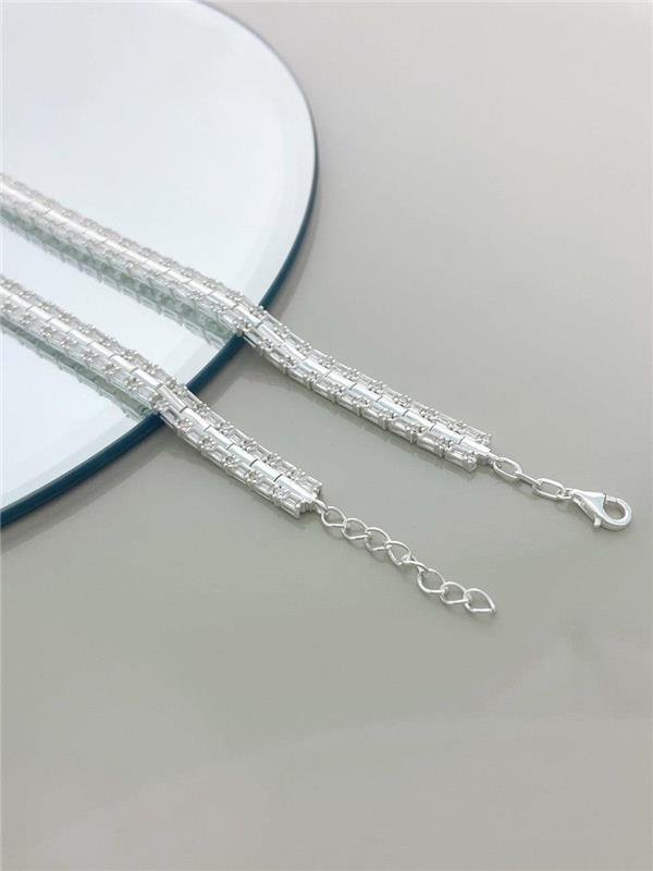 PULSEIRA RIVIERA NAVETE COM FILETE 18CM+3CM EXTENSOR