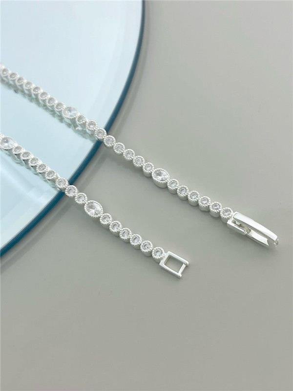 PULSEIRA RIVIERA C/DETALHE OVAL E REDONDO 18CM