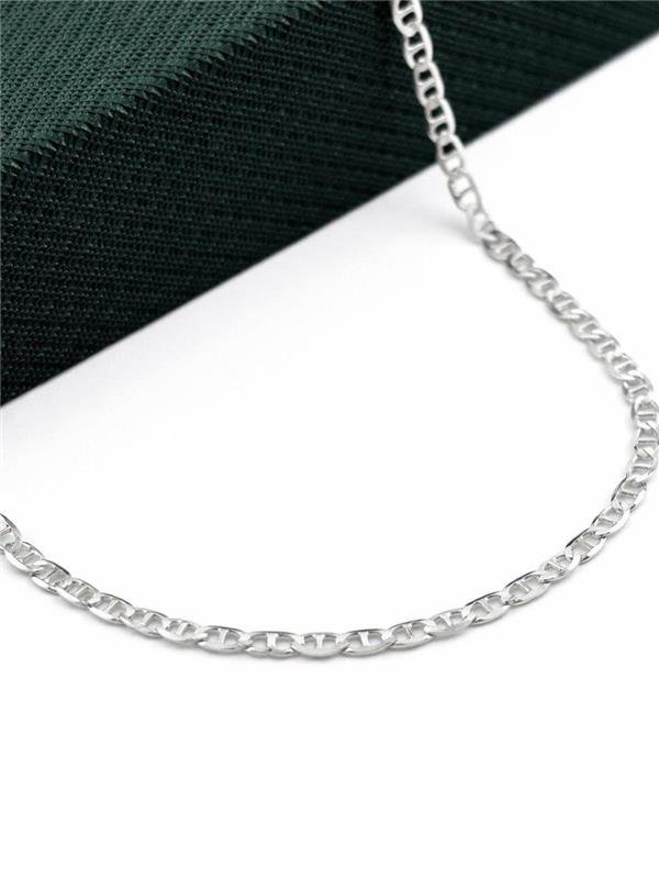 PULSEIRA MASCULINA MARINE FLAT 2MM 21CM