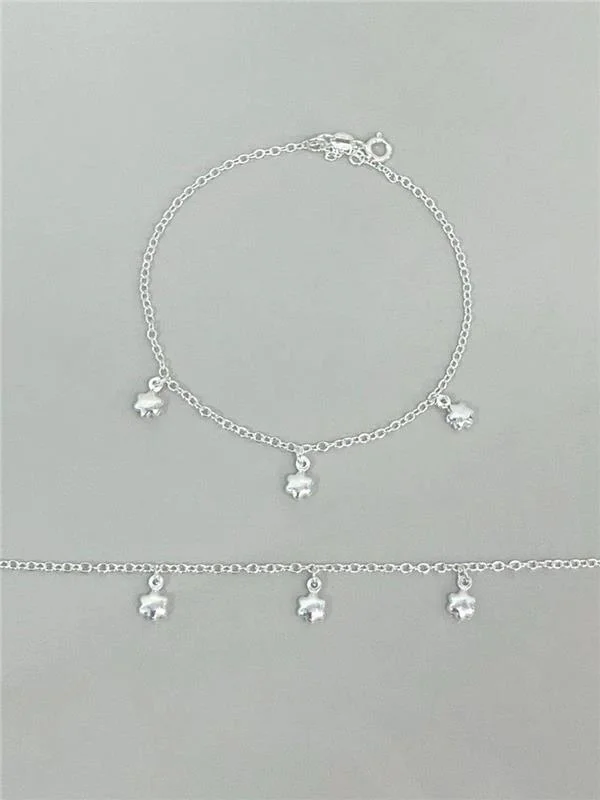PULSEIRA ELO COM PINGENTE ESTRELA 20CM