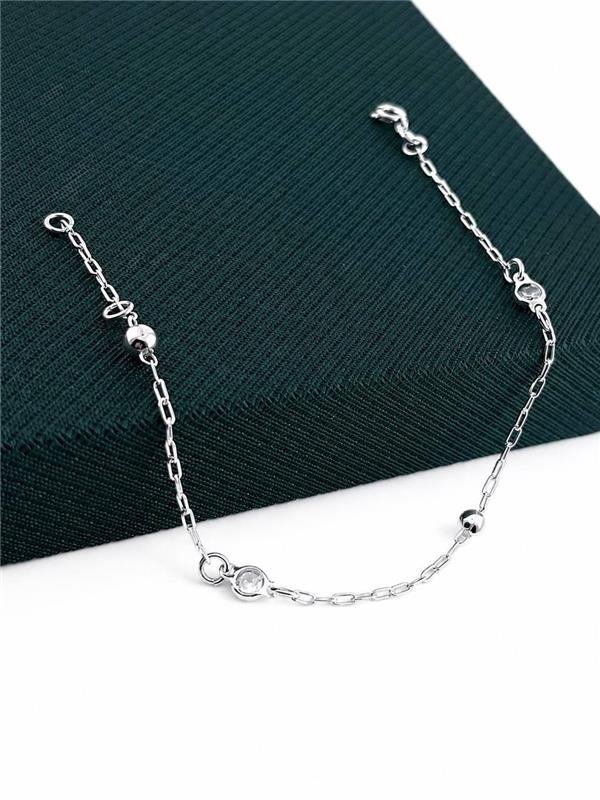 PULSEIRA BOLINHA C/PONTO LUZ REDONDO FIXO 18,5CM