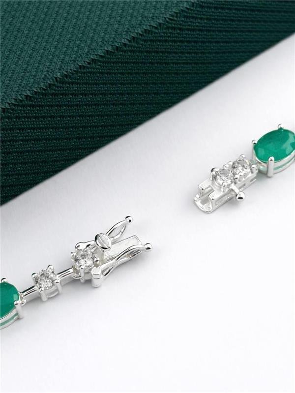 PULSEIRA RIVIERA ZIRCÔNIA OVAL FUSION E PONTO LUZ 