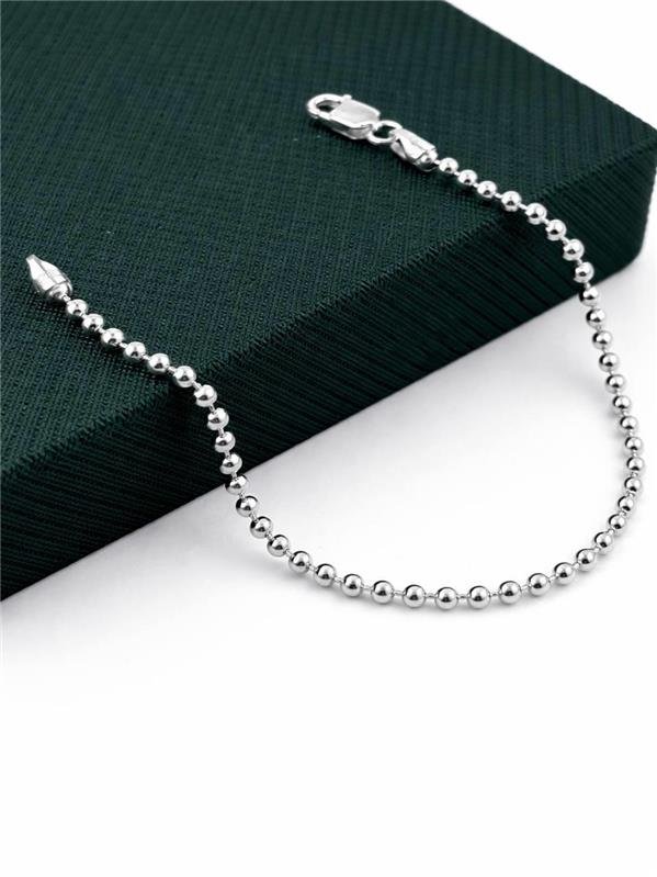 PULSEIRA BOLINHA 2MM 18CM