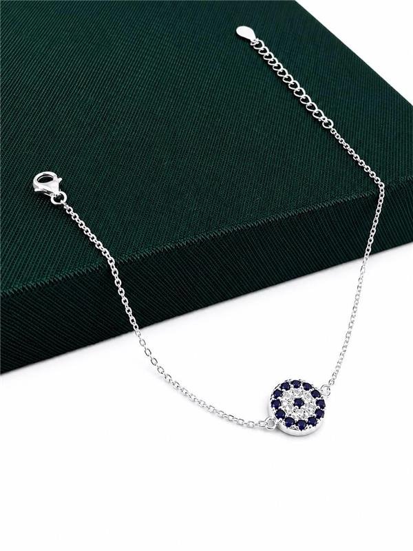 PULSEIRA OLHO TURCO 16CM+4CM EXTENSOR
