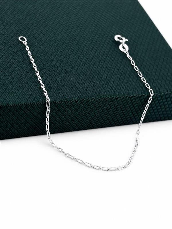 PULSEIRA ELO CADEADO 1MM 18CM