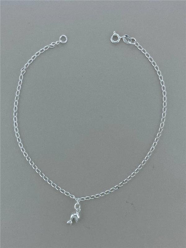 TORNOZELEIRA PINGENTE ÚNICO GOLFINHO